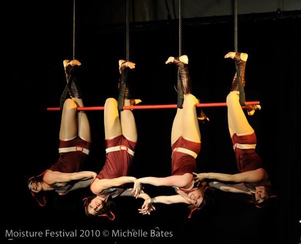 The Aviatrix at Moisture Festival. Photo by Michelle Bates